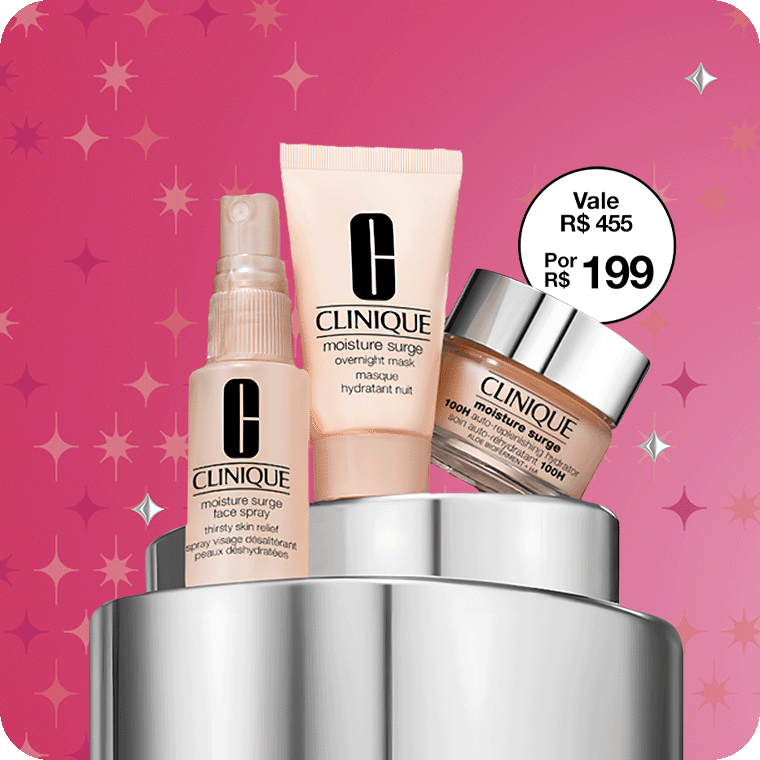 Compartilhe felicidade, presenteie com Clinique